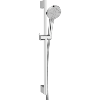 Hansgrohe Vernis Blend dušo komplektas 100 Vario EcoSmart su dušo juosta Crometta 65 cm, chromas