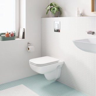 GROHE Start Edge Ceramic pakabinamas WC su švelniai užsidarančia sėdyne, 39815000 GROHE Start Edge Ceramic pakabinamas WC su švelniai užsidarančia sėdyne, 39815000