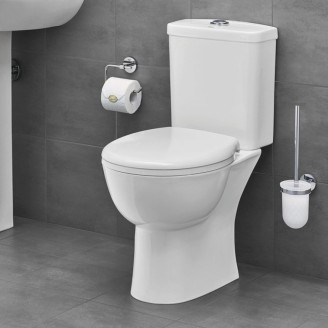 Grohe Bau Ceramic Rimless klozetas su SC dangčiu, 39496000 Grohe Bau Ceramic Rimless klozetas su SC dangčiu, 39496000