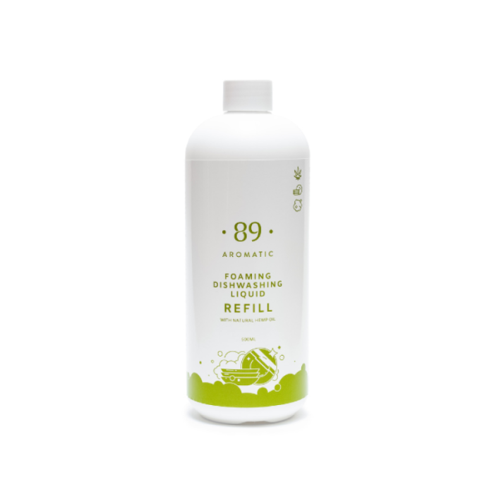 Aromatic 89 indų plovimo putų papildymas, 500ml Aromatic 89 indų plovimo putų papildymas, 500ml